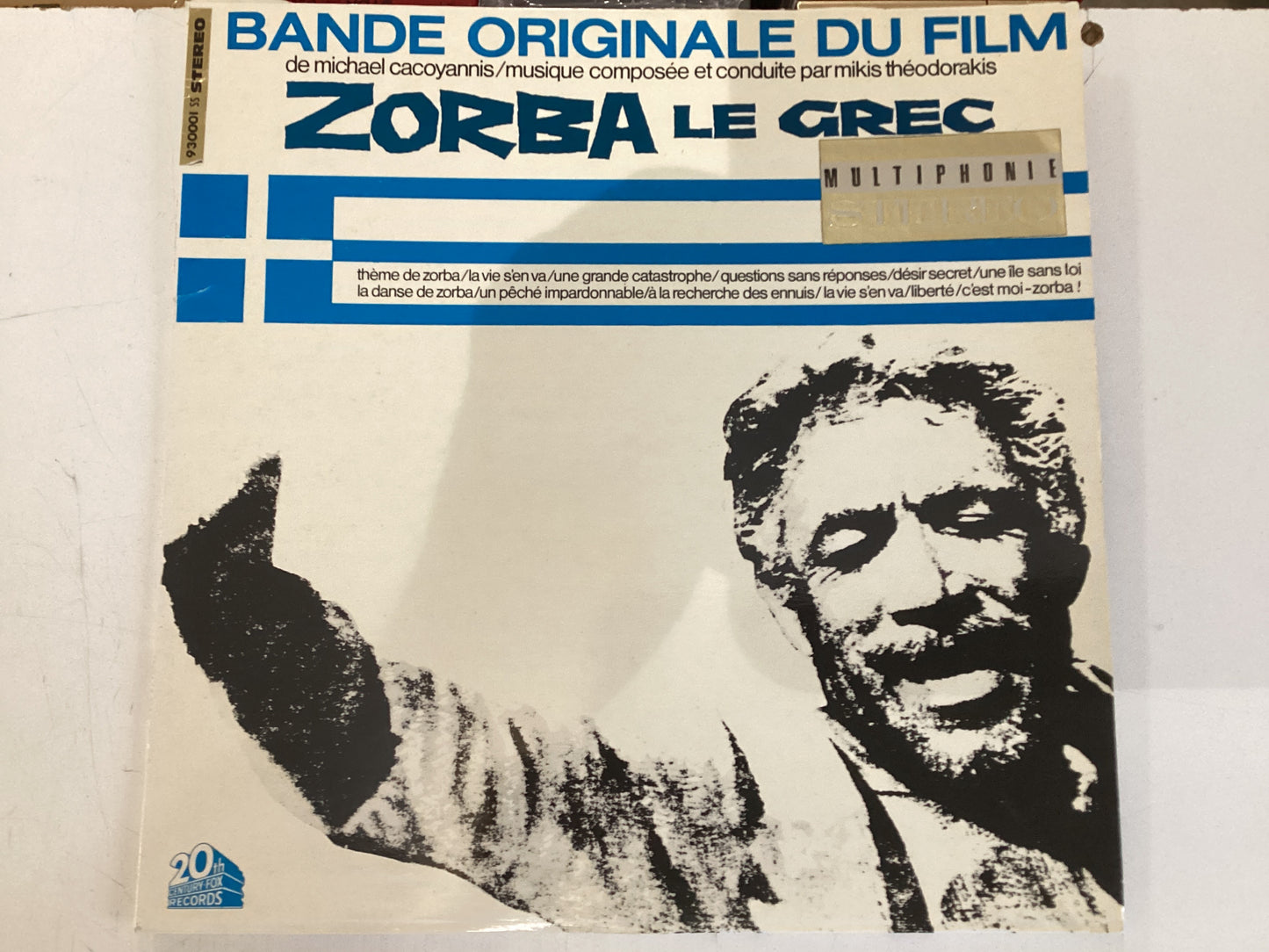 ZORBA LE GREC = OST (FR 1965) (USED)