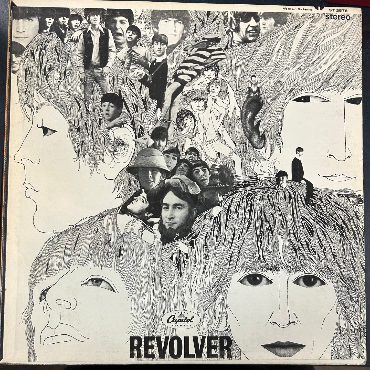 BEATLES = REVOLVER (CDN 1969/GREEN TARGET) (USED)