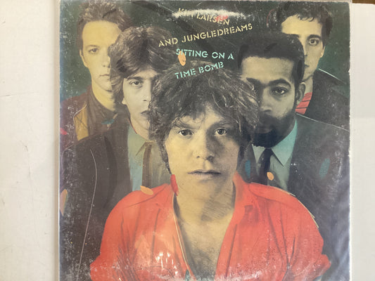 KIM LARSEN AND THE JUNGLEDREAMS = SITTING ON A TIME BOMB (USA 1982) (USED)