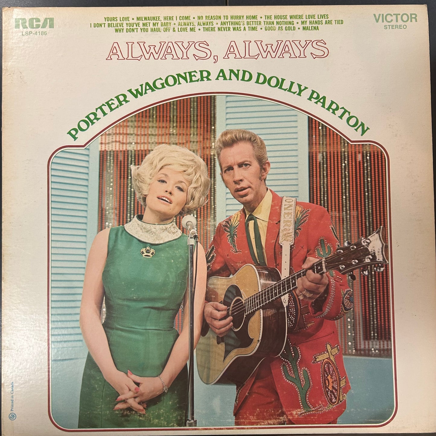 WAGONER, PORTER / PARTON, DOLLY = ALWAYS, ALWAYS (CDN 1969) (USED)