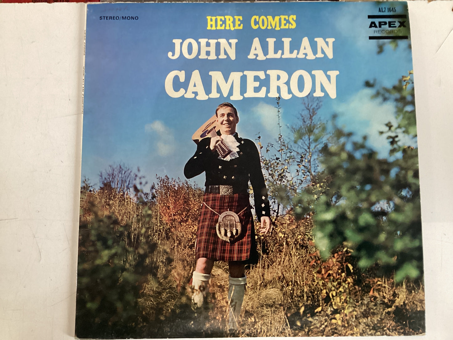 HERE COMES JOHN ALLEN CAMERON = SELF TITLED (CDA 1969) (USED)
