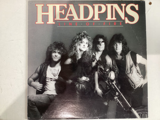 HEADPINS = LINE OF FIRE (CDA 1983) (USED)