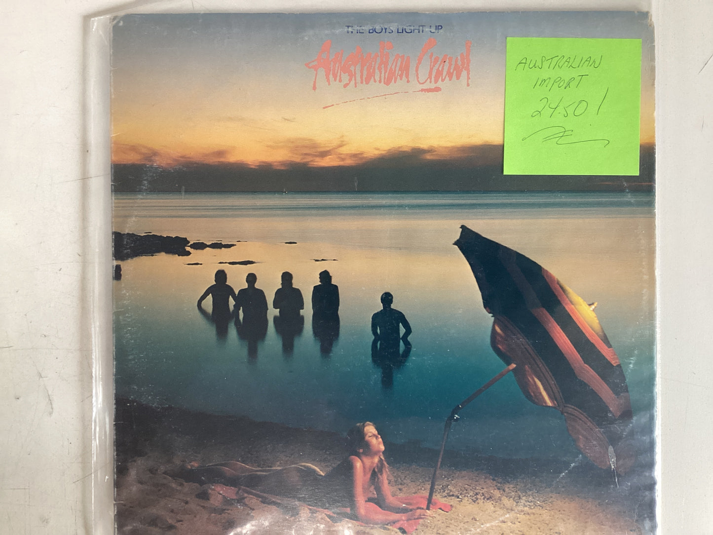 AUSTRALIAN CRAWL = THE BOYS LIGHT UP (AUS 1980) (USED)