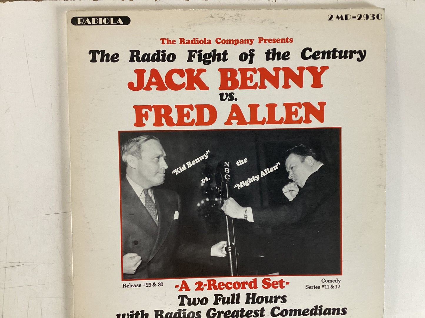 BENNY, JACK ALLEN, FRED = THE RADIO FIGHT OF THE CENTURY (USA 1974) (USED)