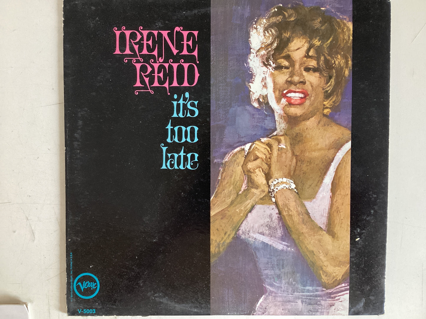 REID, IRENE = IT’S TOO LATE (USA 1966) (USED)
