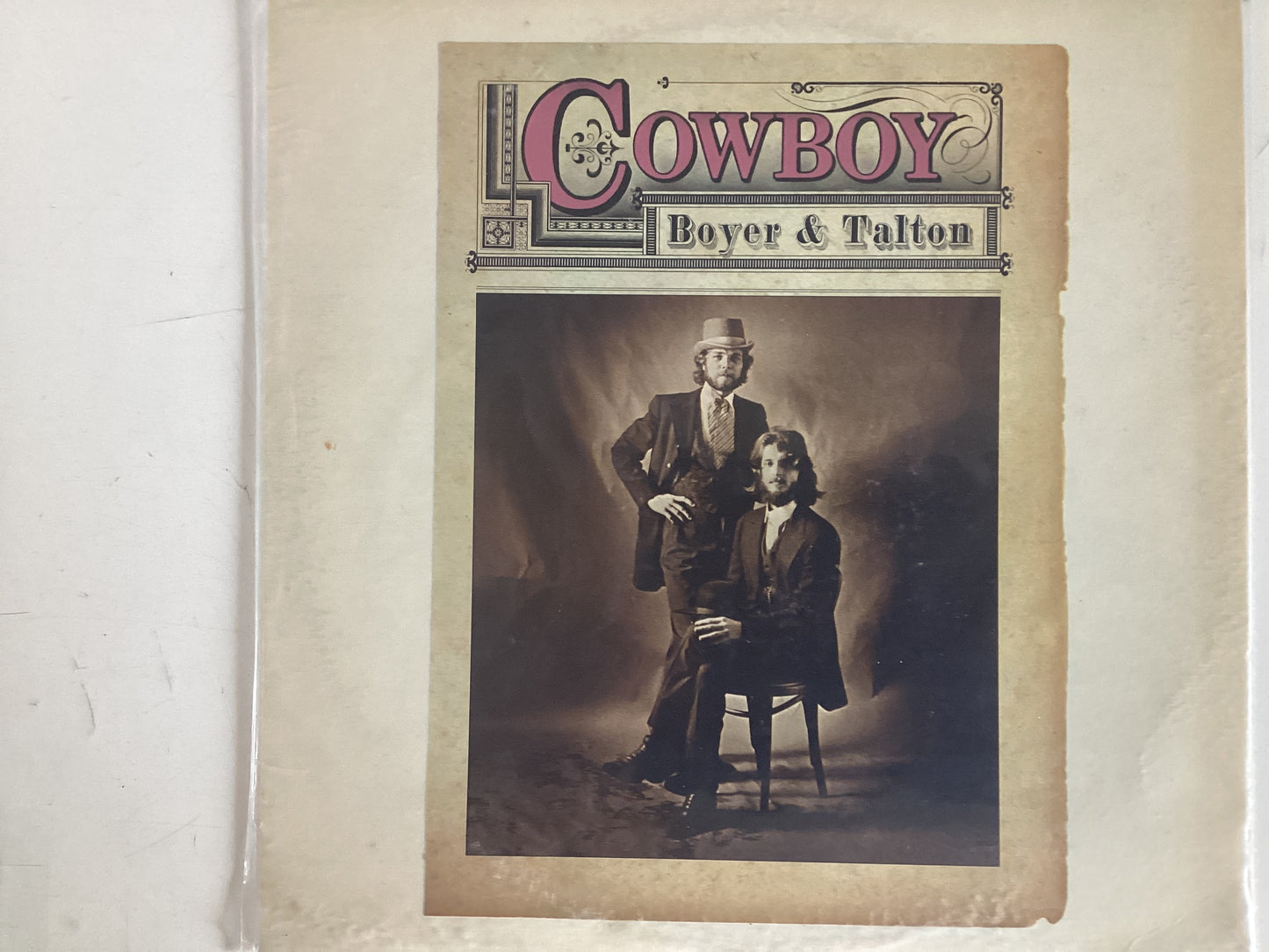 BOYER & TALTON = COWBOY (USA 1974) (USED)