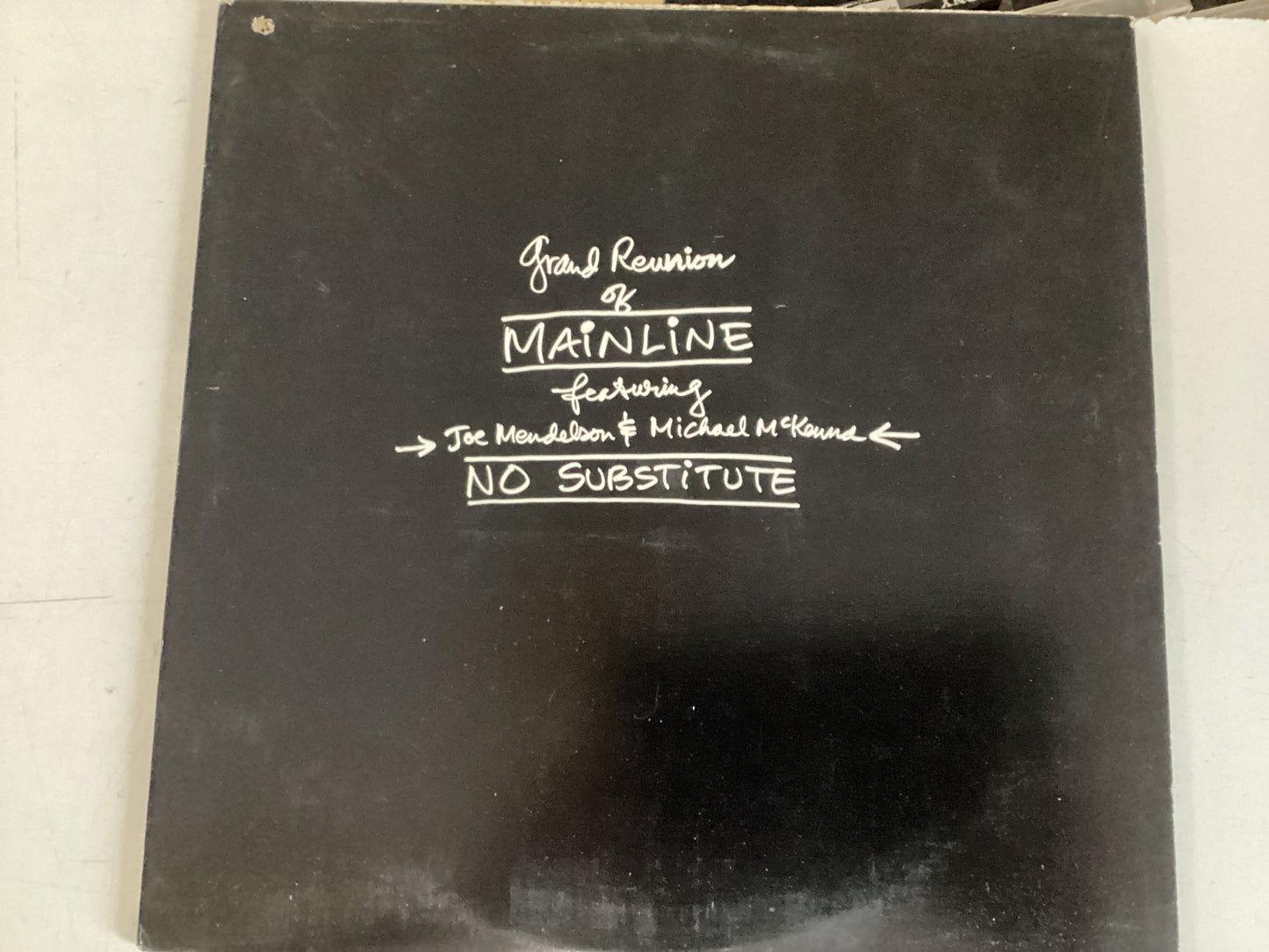 MAINLINE = NO SUBSTITUTE (CDA 1967) (USED)