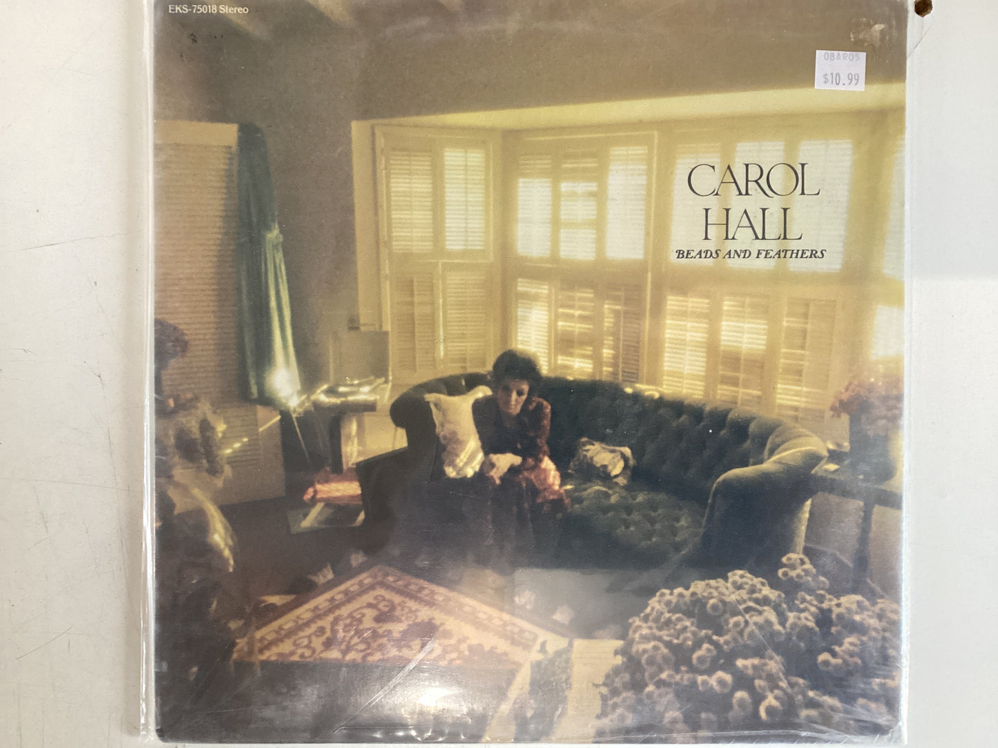 HALL, CAROL = BEADS AND FEATHERS (USA 1972) (USED)