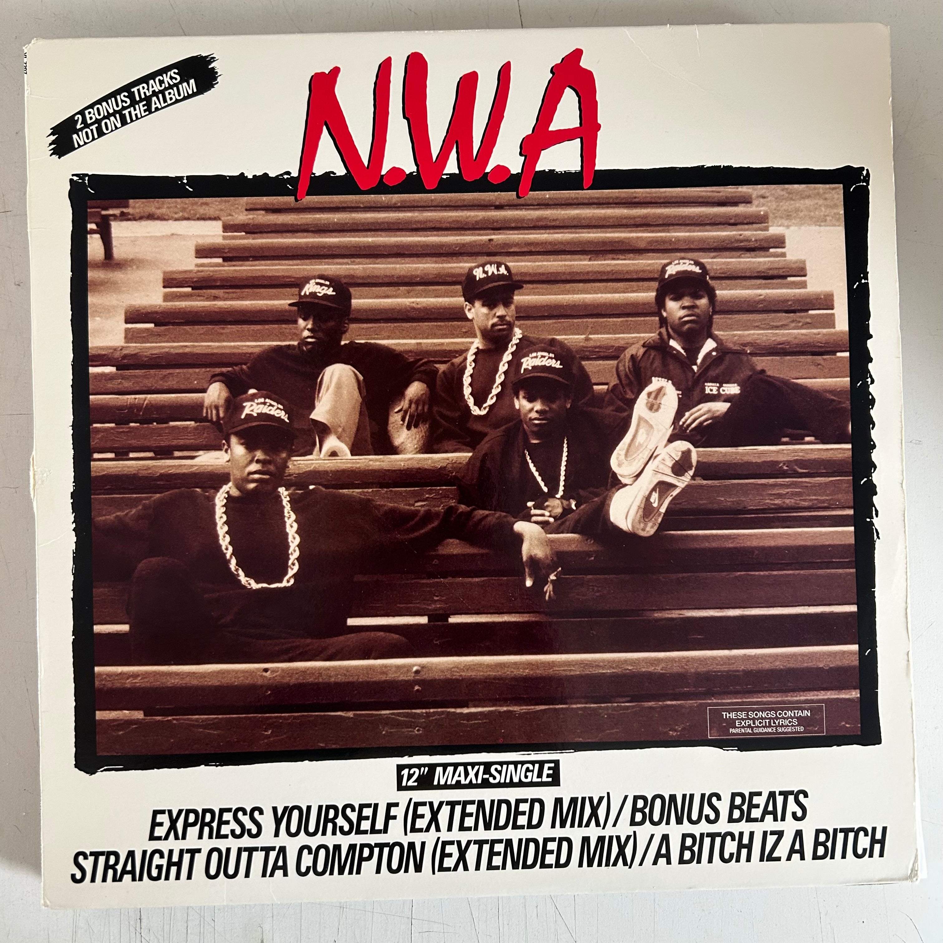 N.W.A. = EXPRESS YOURSELF (12 IN.) (USA 1989) (USED)