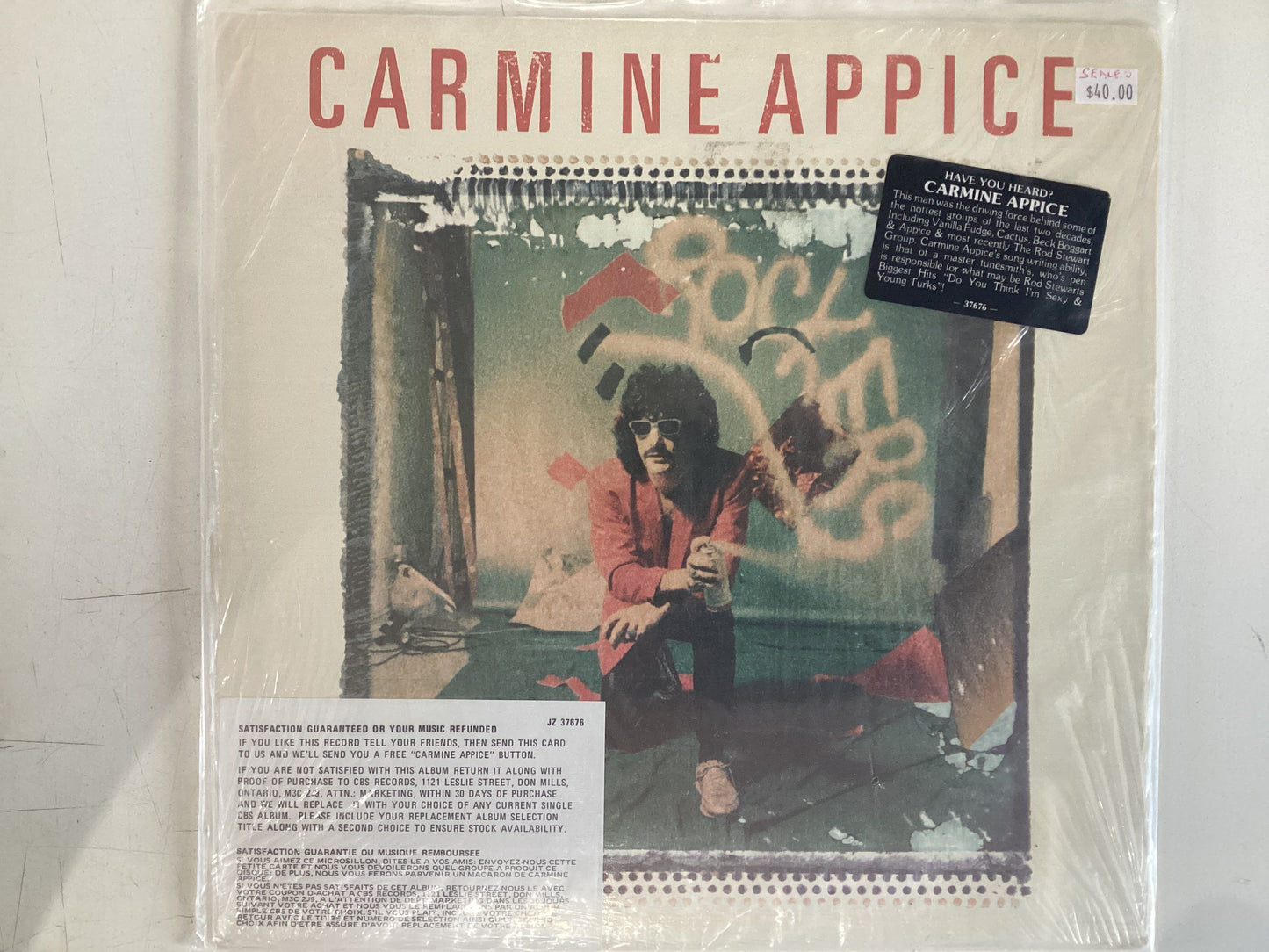 APPICE, CARMEN = SELF TITLED (CDA 1981) (SEALED)