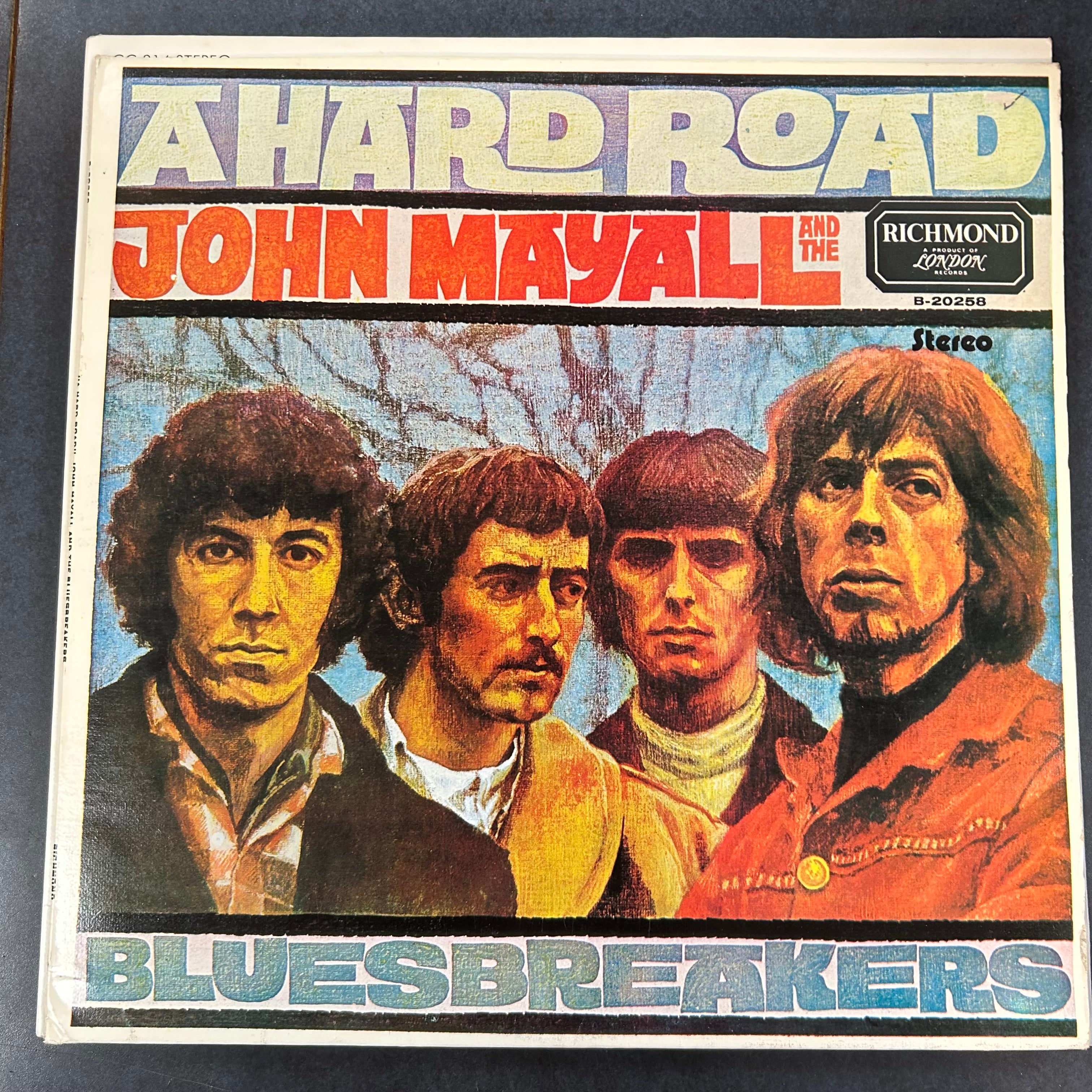MAYALL, JOHN & THE BLUESBREAKERS = HARD ROAD (MEXICO 1974 REISSUE) (USED)