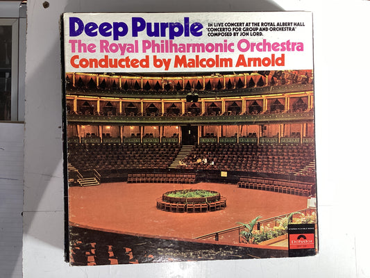 DEEP PURPLE = LIVE CONCERT AT ROYAL ALBERT HALL (CDA 1970) (USED)