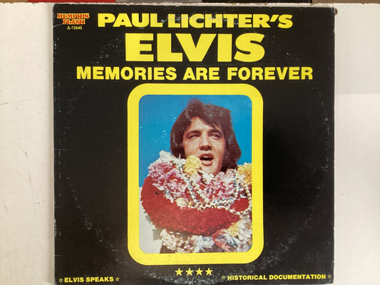 PAUL LICHTER’S MEMORIES ARE FOREVER = ELVIS (USA 1978) (USED)