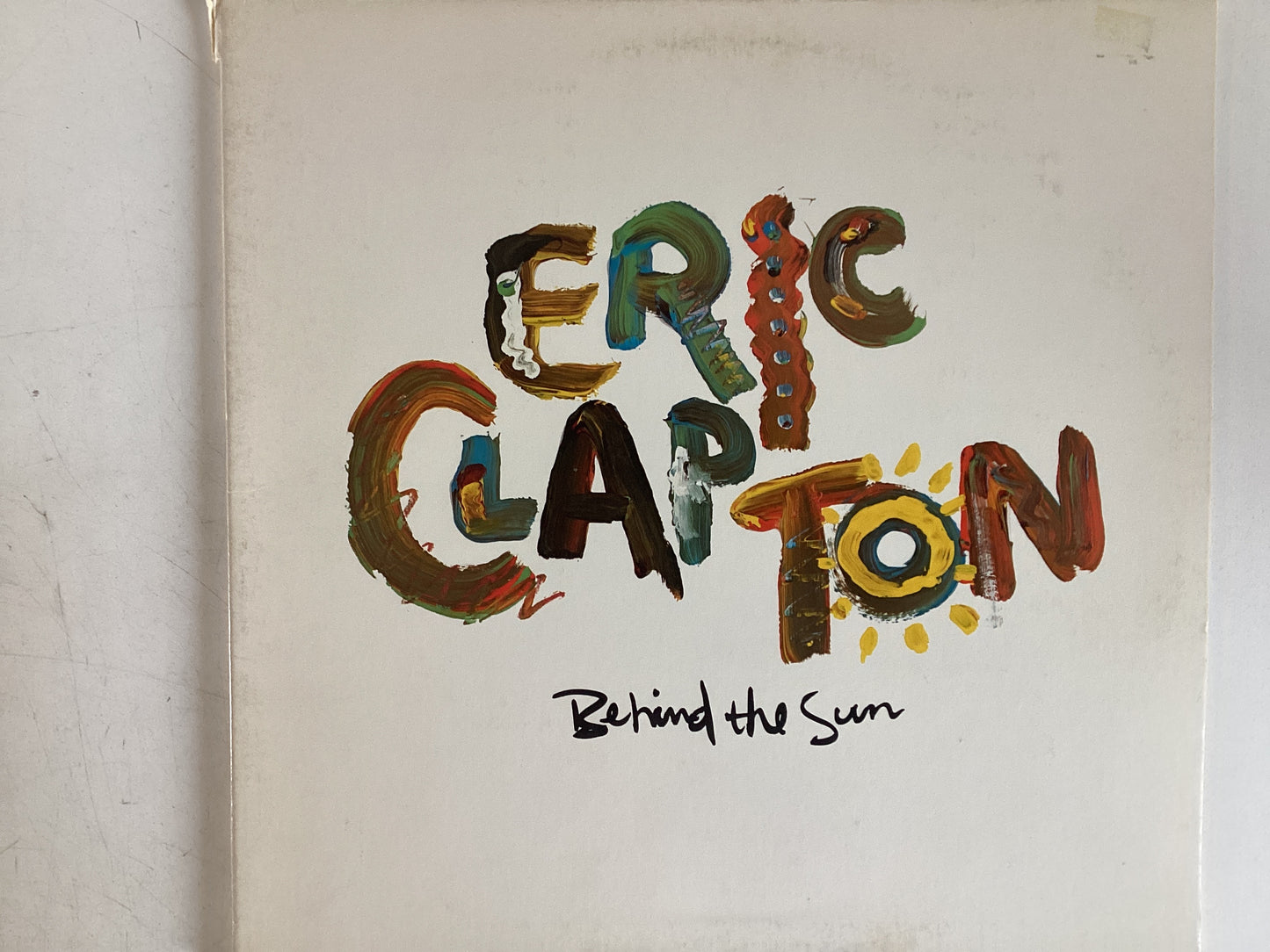 CLAPTON, ERIC = BEHIND THE SUN (USA 1985) (USED)