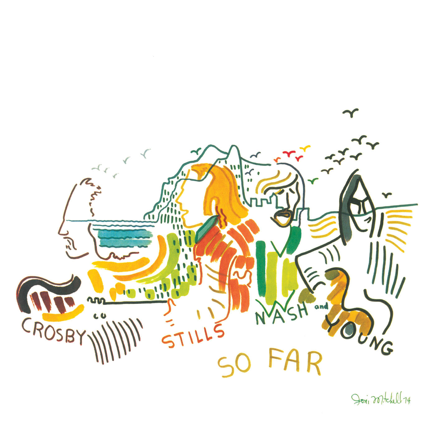 CROSBY, STILLS, NASH & YOUNG = SO FAR (CD)