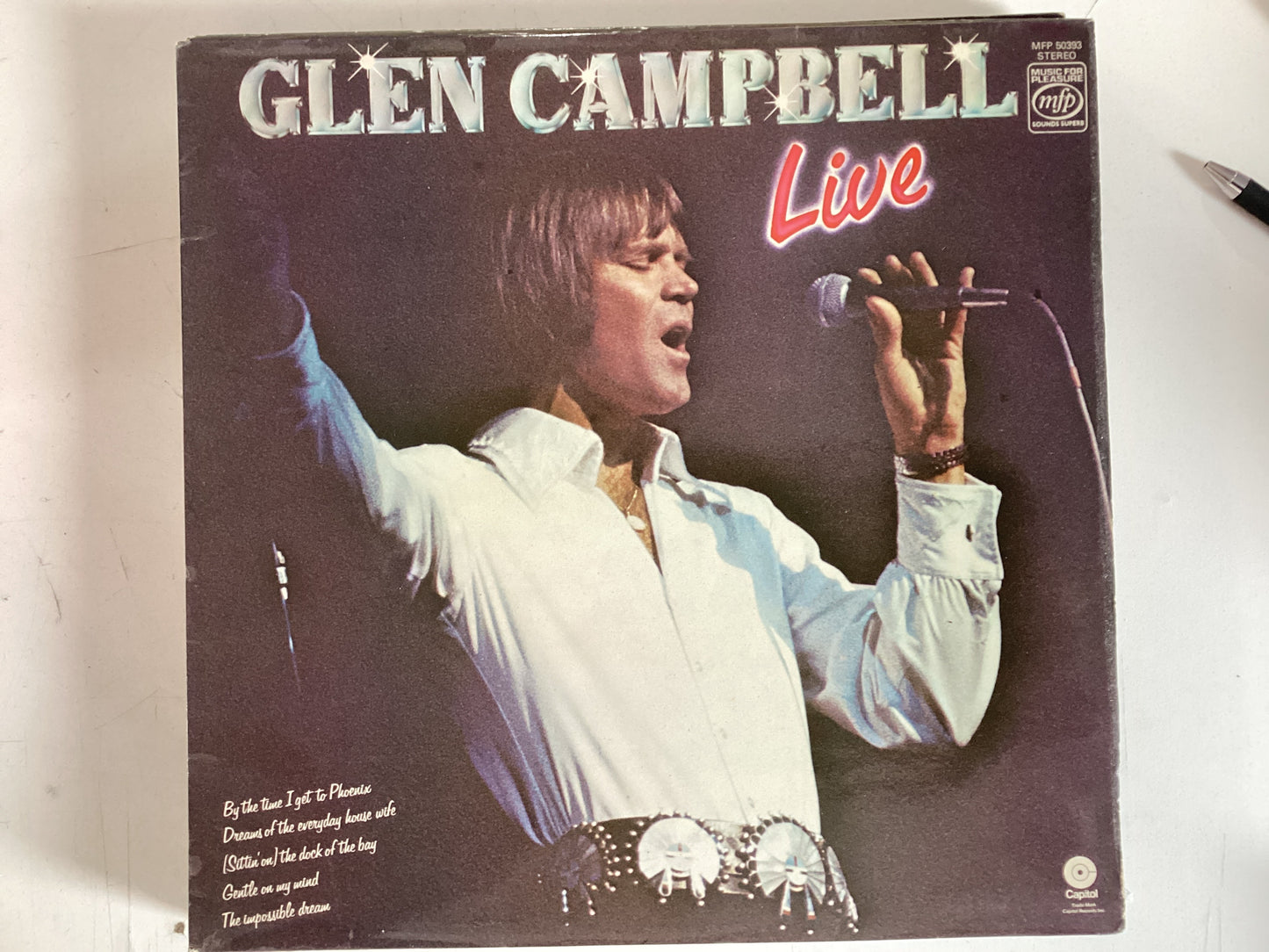 CAMPBELL, GLEN = LIVE (UK 1969) (USED)