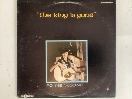MCDOWELL, RONNIE = THE KING IS GONE (CDA 1977) (USED)