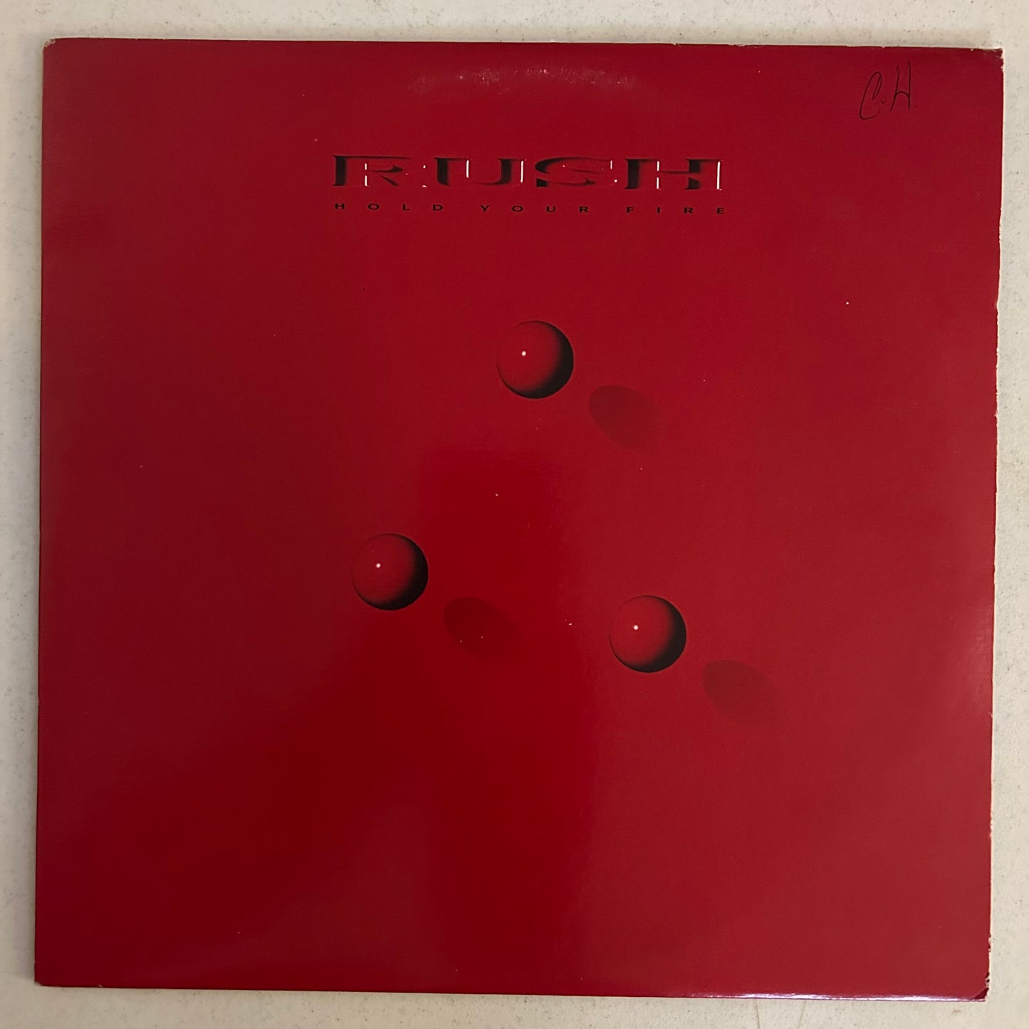 RUSH = HOLD YOUR FIRE (CDN 1987) (USED)