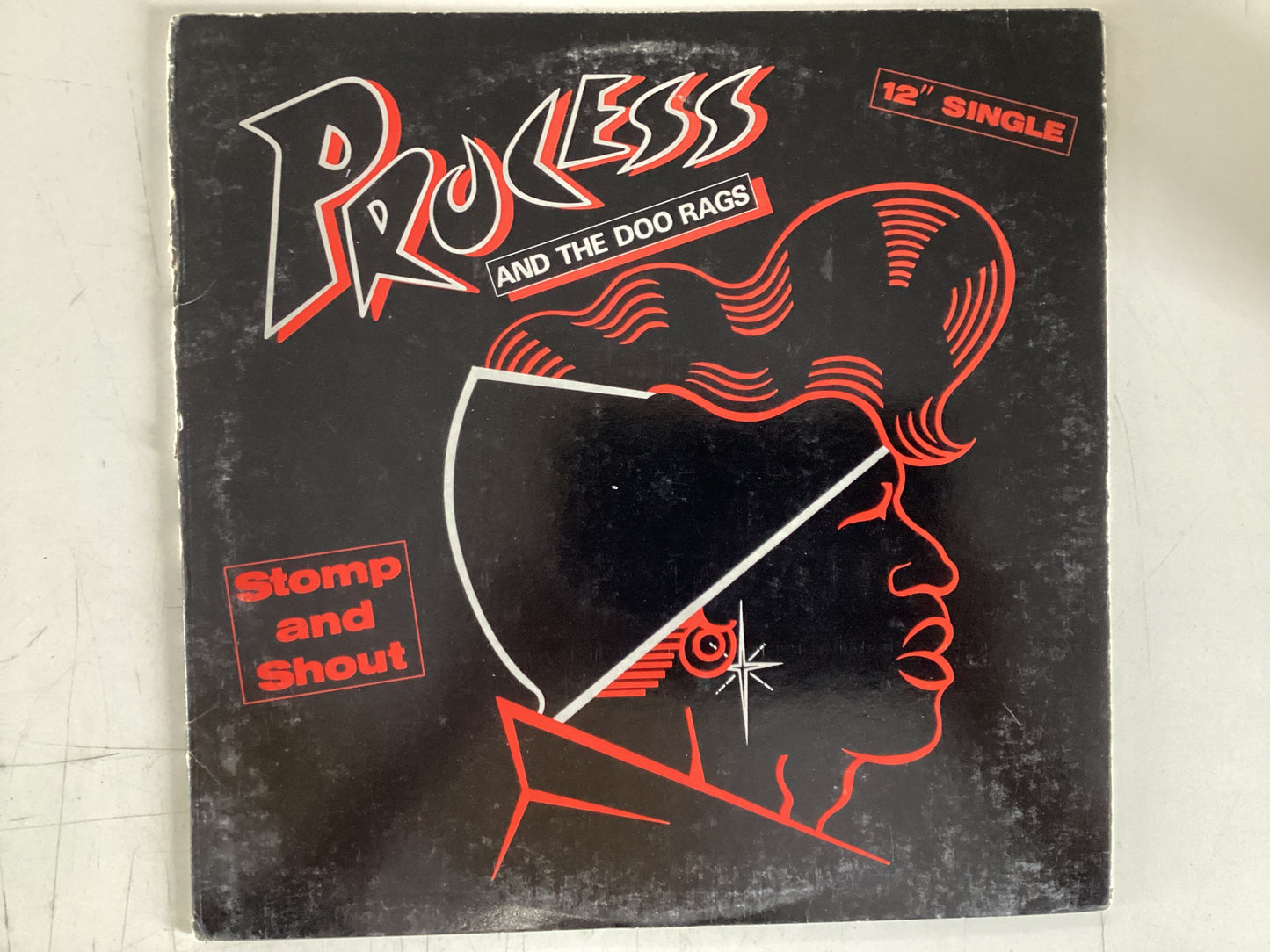 PROCESS AND THE DOO RAGS = STOMP AND SHOUT (USA 1985) (USED)