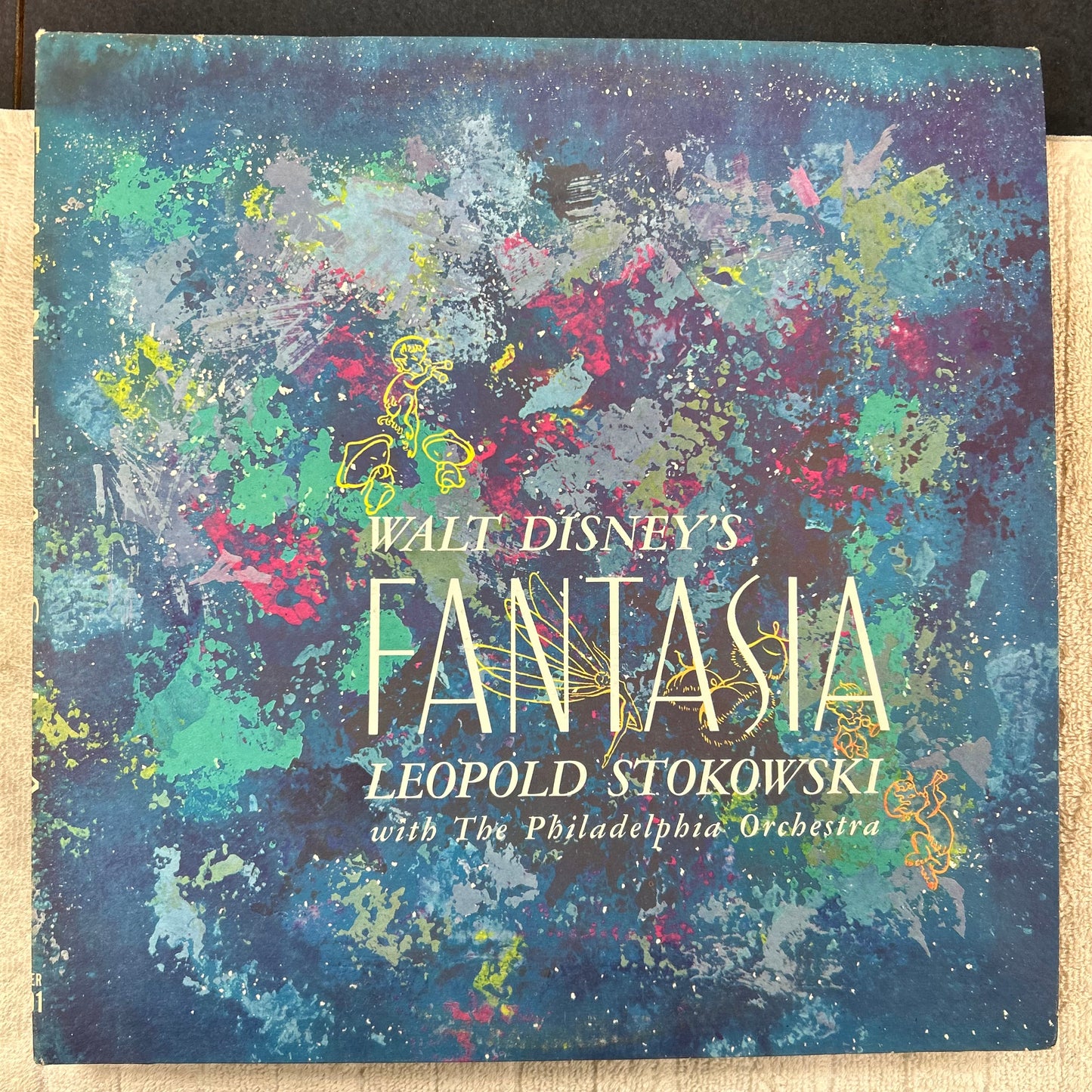 FANTASIA (OST) (US 1970's REISSUE) (USED) (DISNEY)