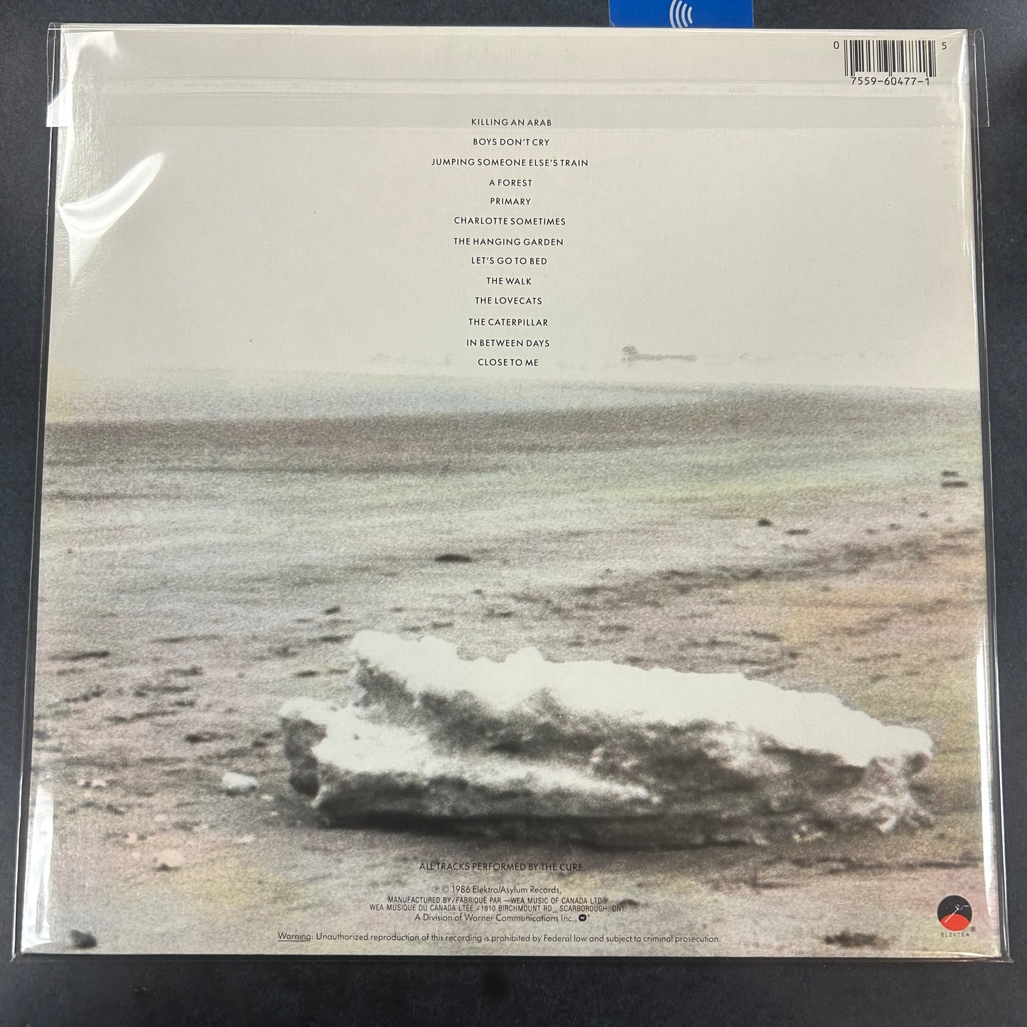 CURE = STANDING ON A BEACH: SINGLES (CDN 1986) (USED)