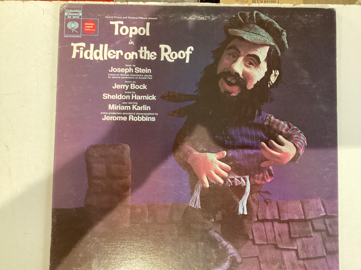 FIDDLER ON THE ROOF = OST (USA 1967) (USED)