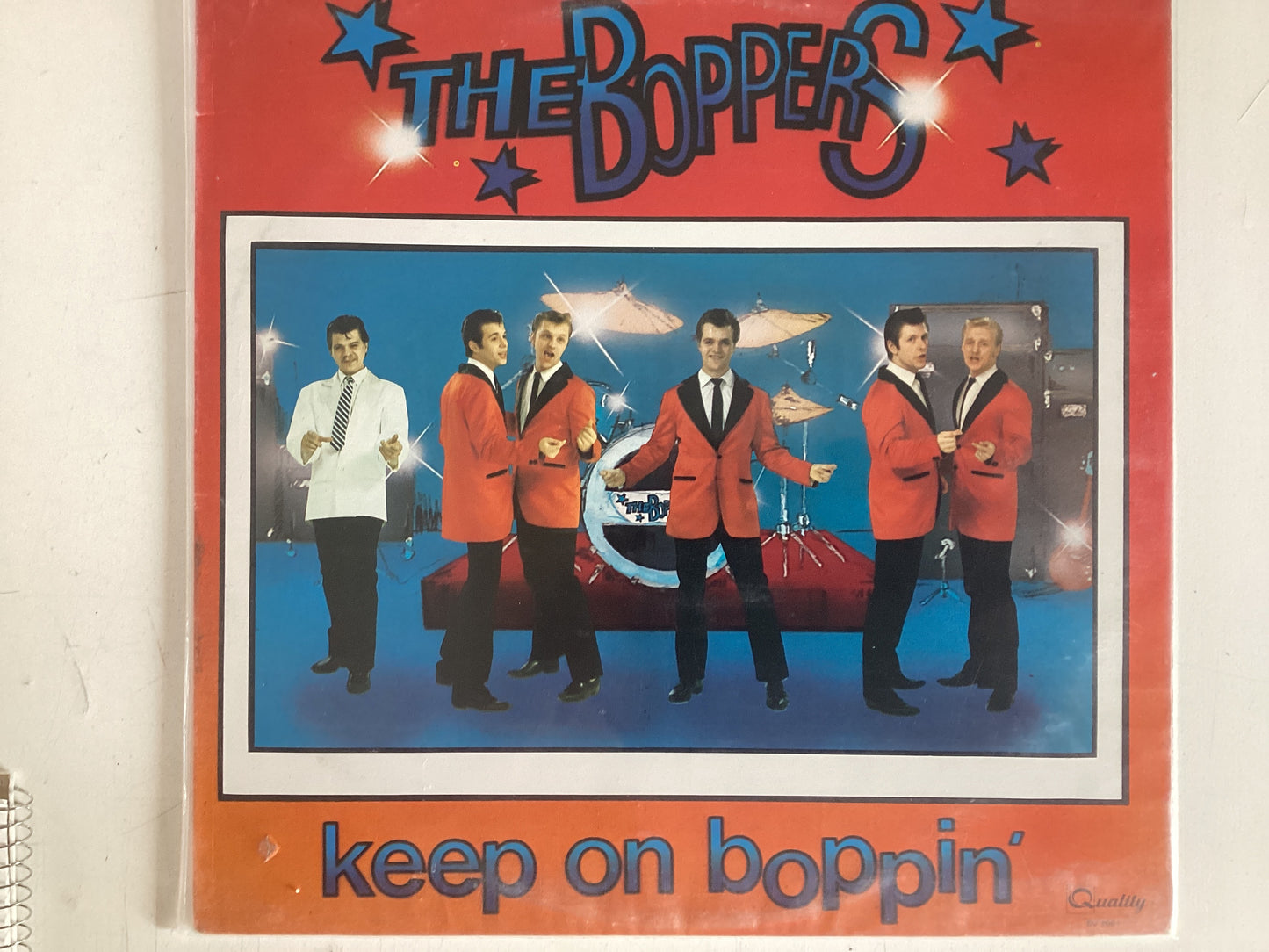 THE BOPPERS =KEEP ON BOPPIN’ (CDA 1980) (USED)