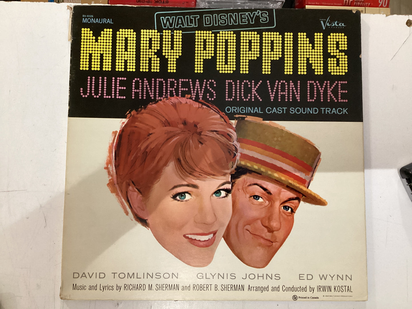 MARY POPPINS = OST (USA 1964) (USED)