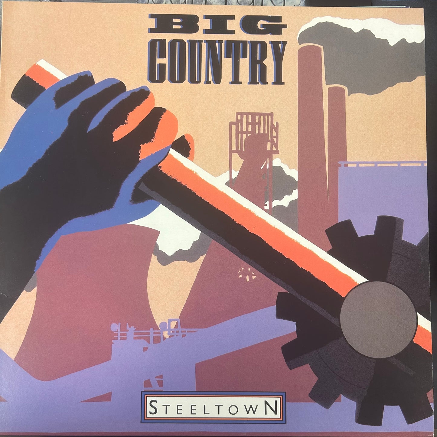 BIG COUNTRY = STEELTOWN (UK 1984) (USED)