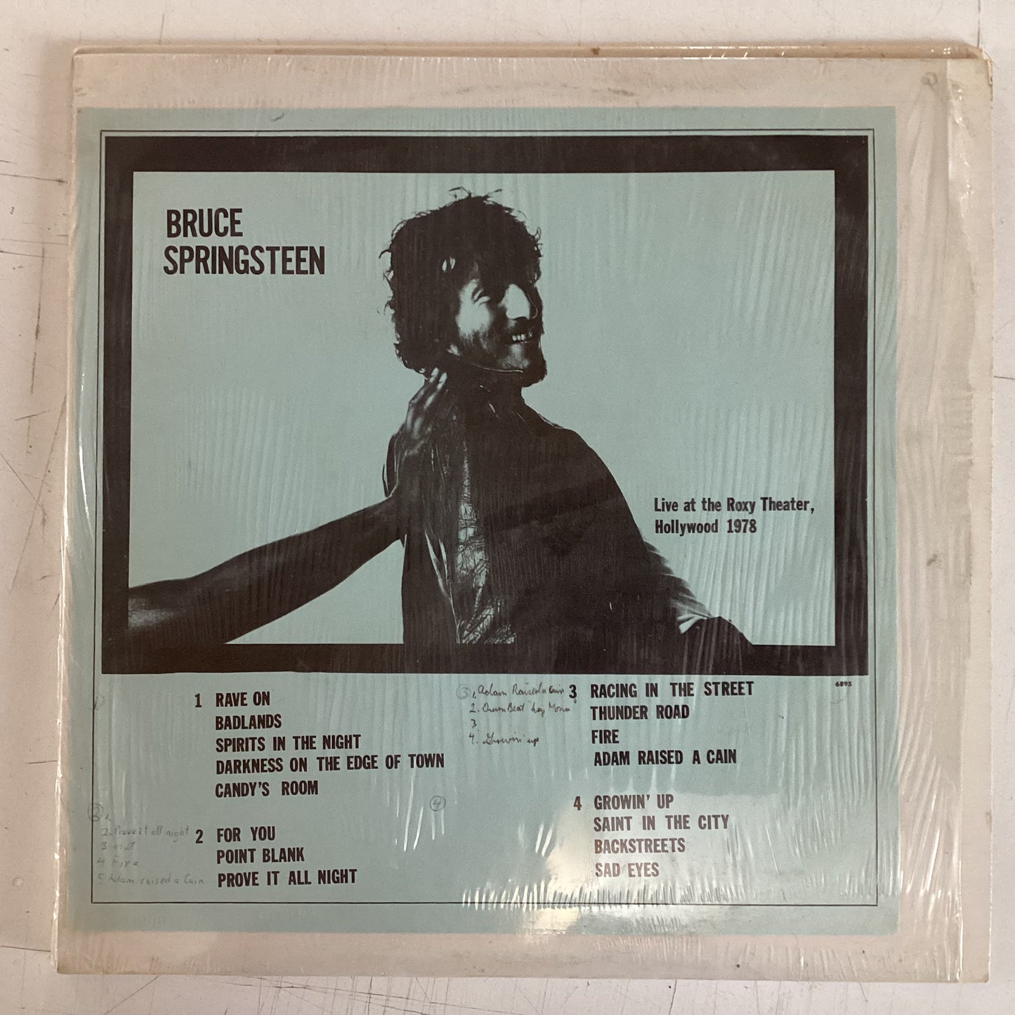 SPRINGSTEEN, BRUCE = LIVE AT THE ROXY 1978 (USED)