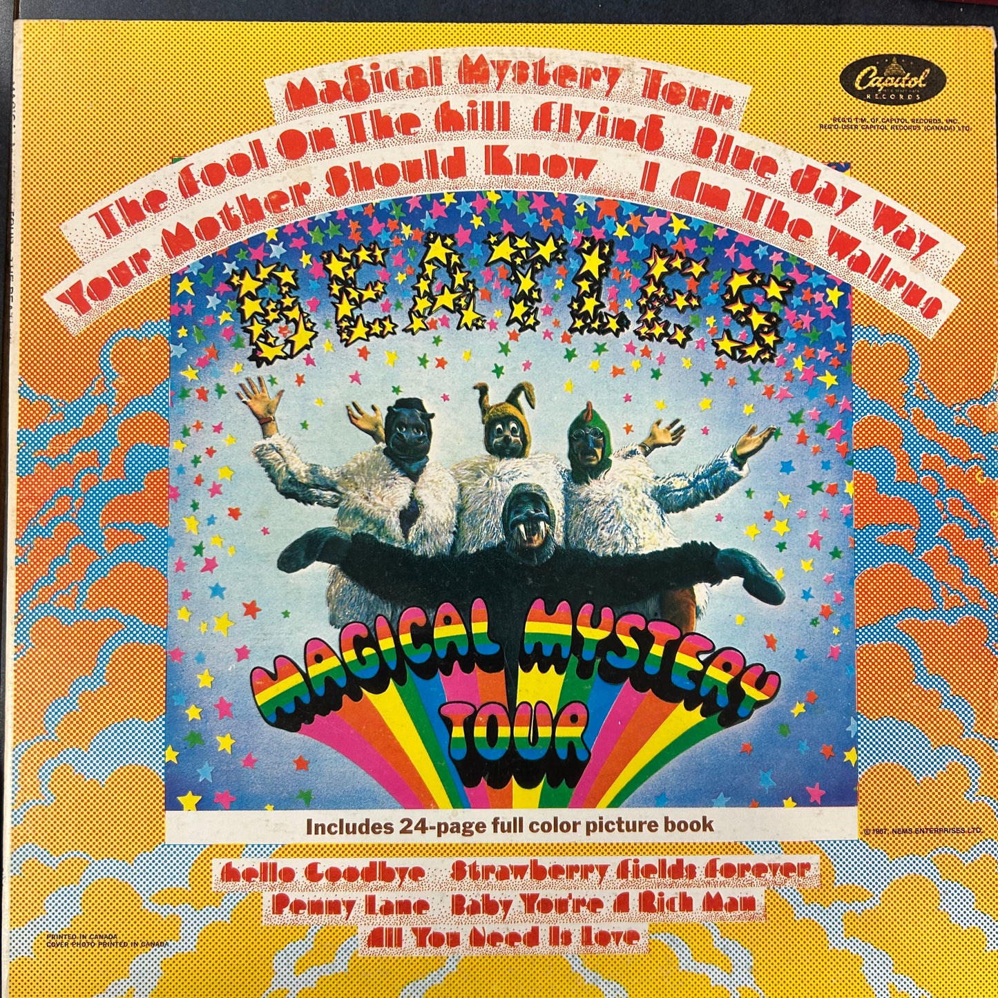 BEATLES = MAGICAL MYSTERY TOUR (CDN EARLY 1970s REISSUE) (USED)