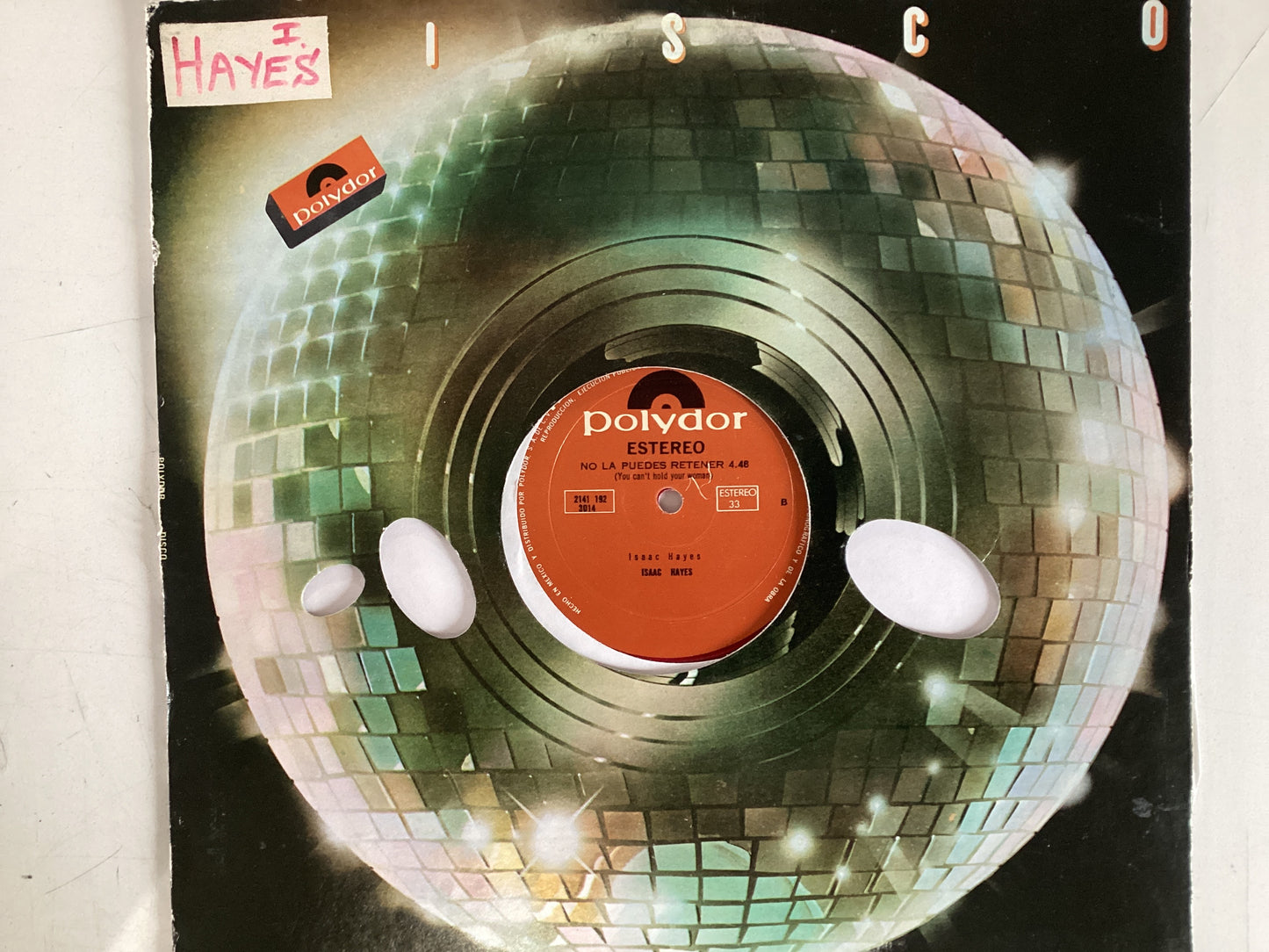 HAYES, ISAAC = NO LA PUEDES RETENER (MEX 1979) (USED)