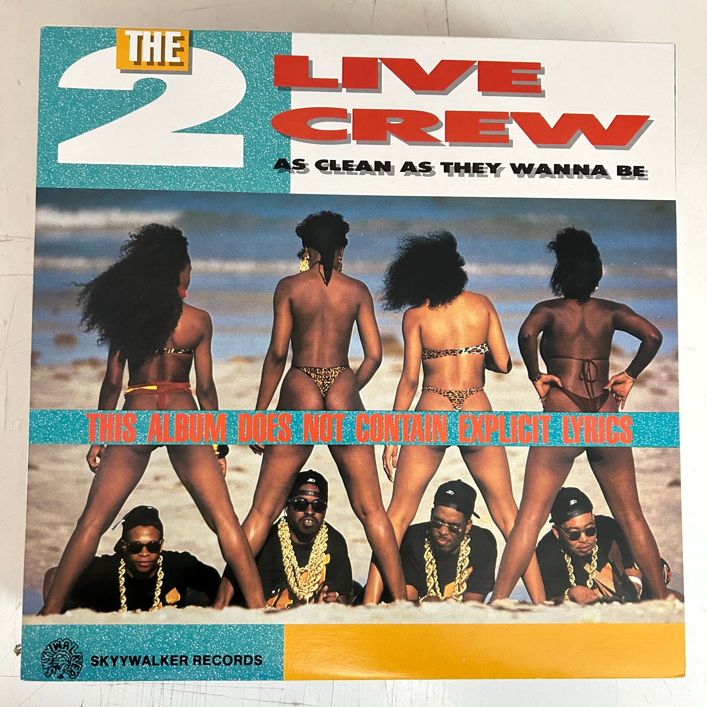 2 LIVE CREW = AS CLEAN AS THEY WANNA BE (CDN 1989) (USED)