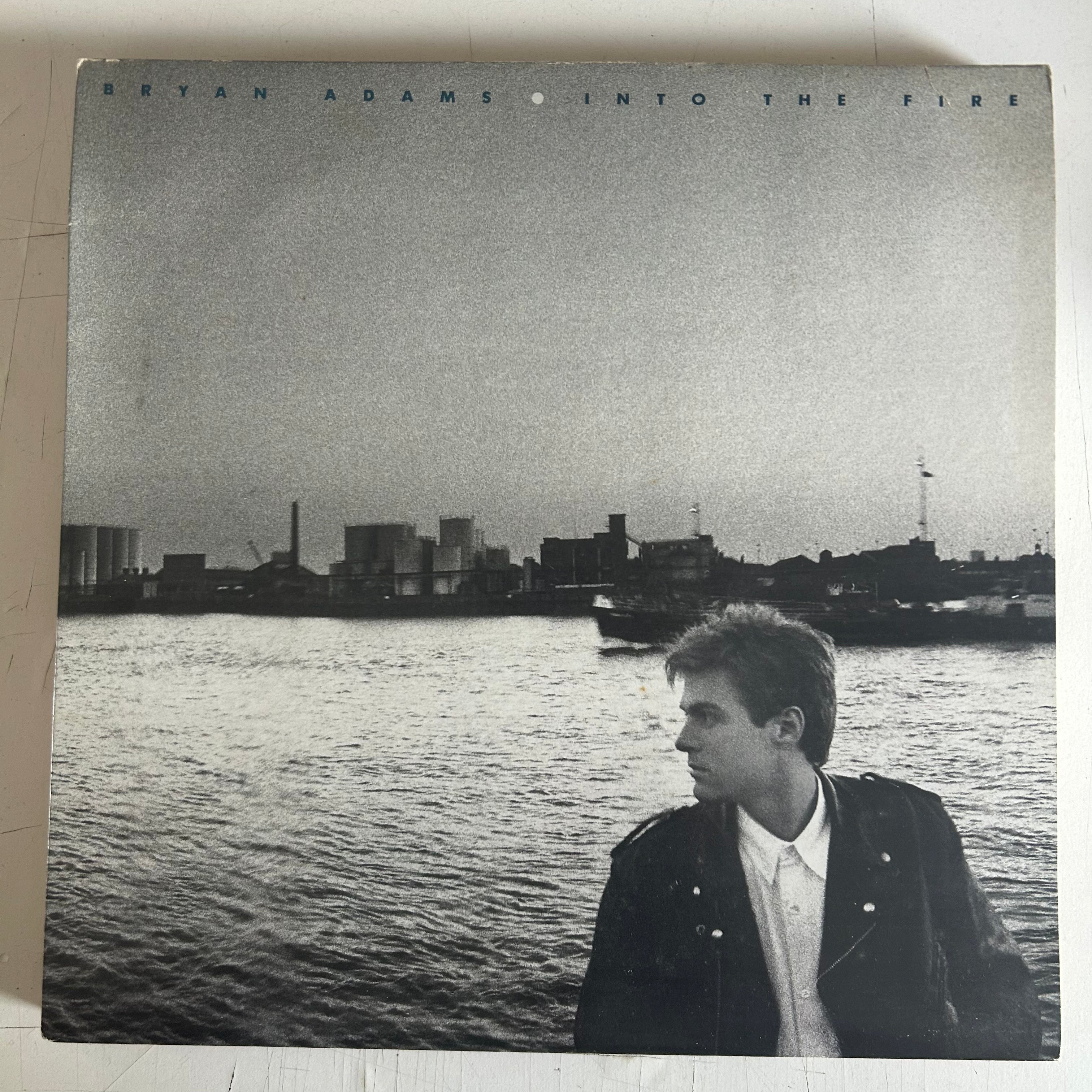 ADAMS, BRYAN = INTO THE FIRE (CDN 1987) (USED)