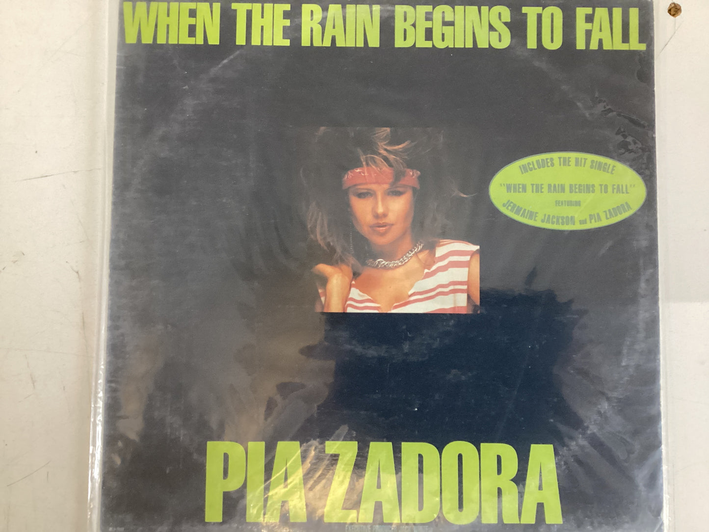 ZADORA, PIA = WHEN THE RAIN BEGINS TO FALL (CDA 1985) (USED)