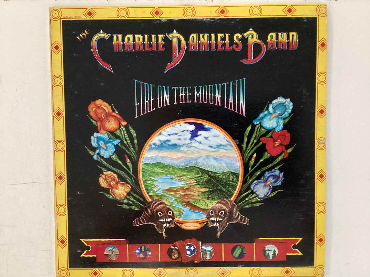 CHARLIE DANIELS BAND = FIRE ON THE MOUNTAIN (CDA 1975) (USED)