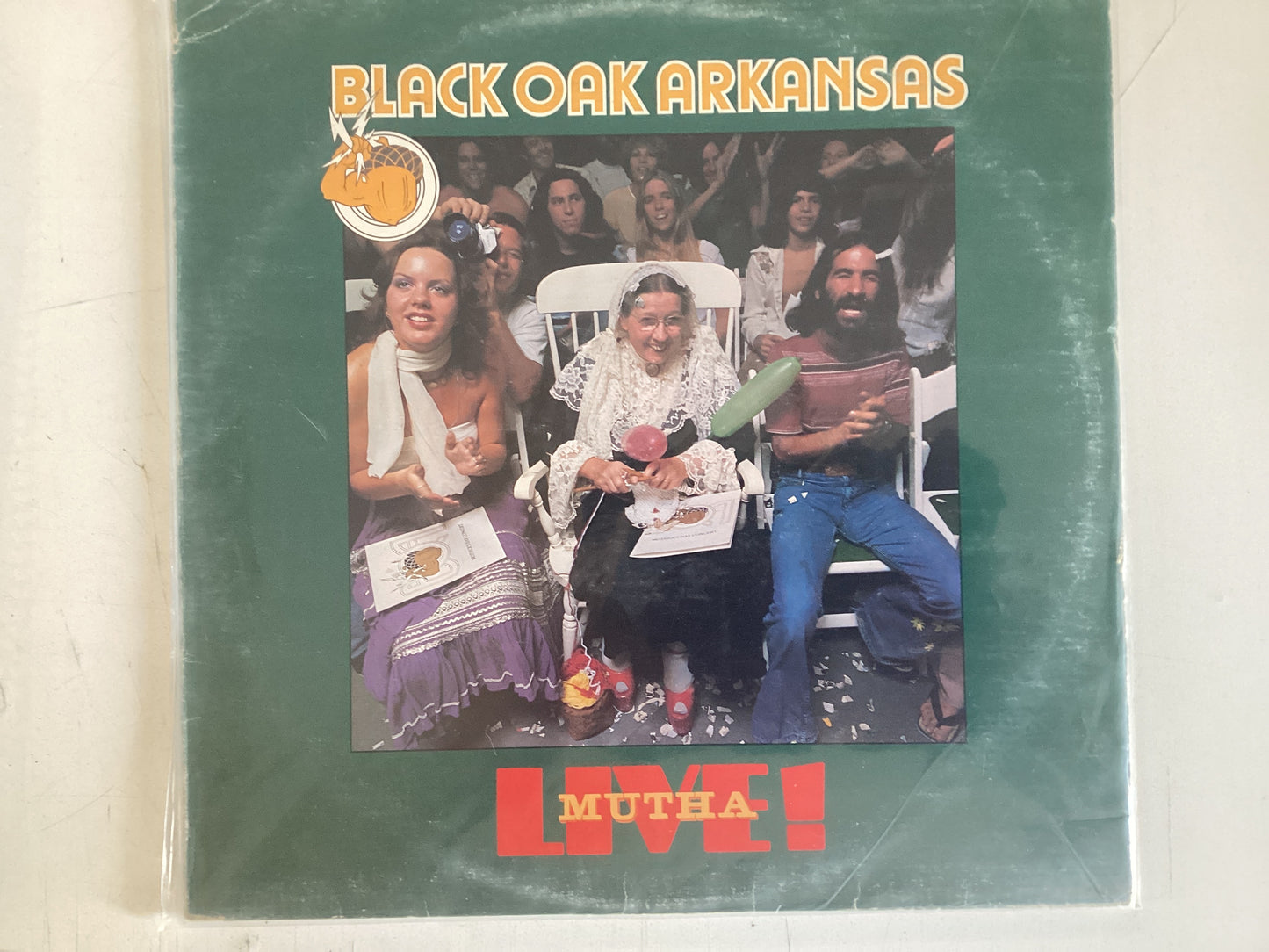 BLACK OAK ARKANSAS = MUTHA LIVE! (CDA 1976) (USED)