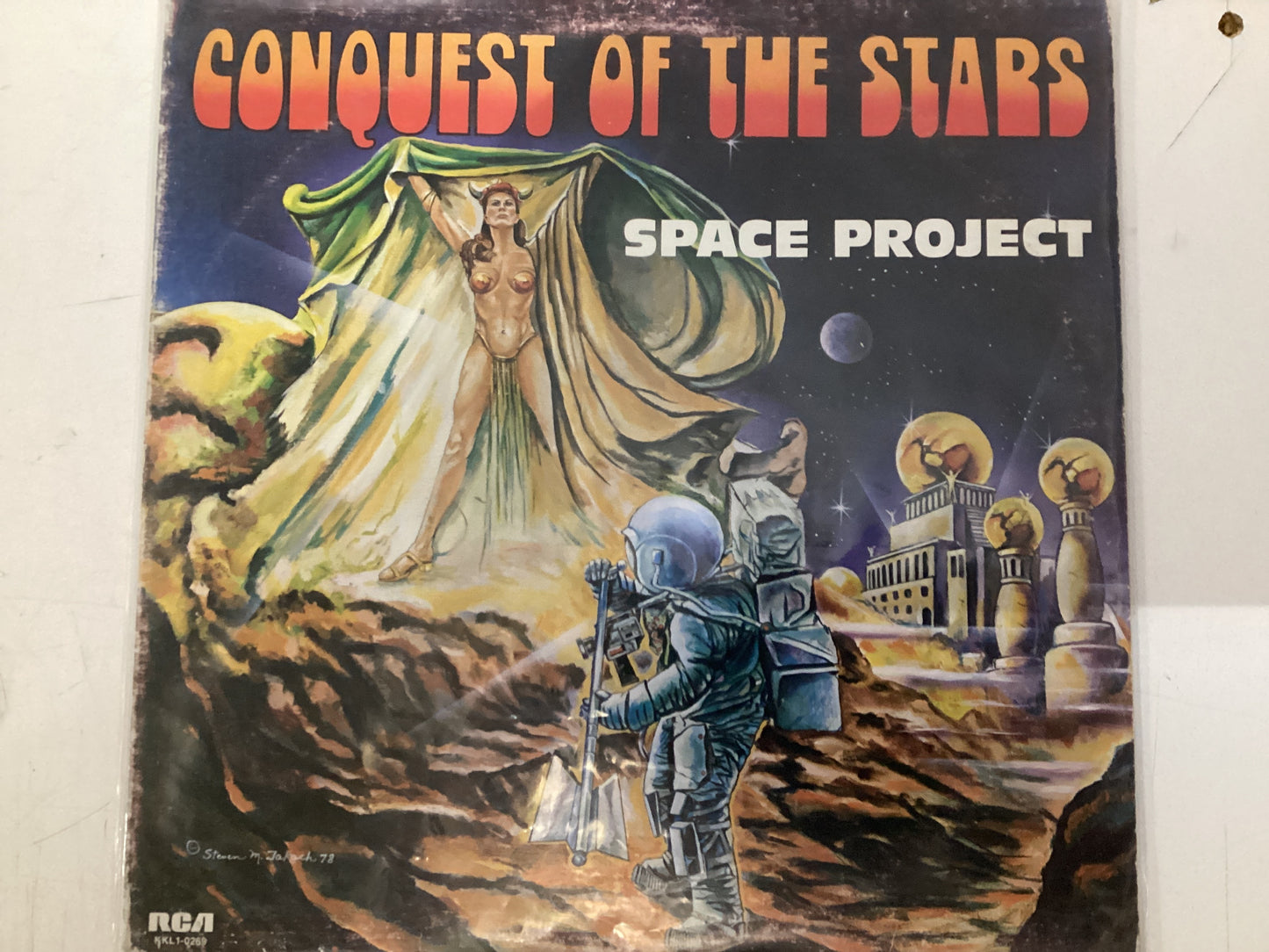 SPACE PROJECT = CONQUEST OF THE STARS (CDA 1978) (USED)