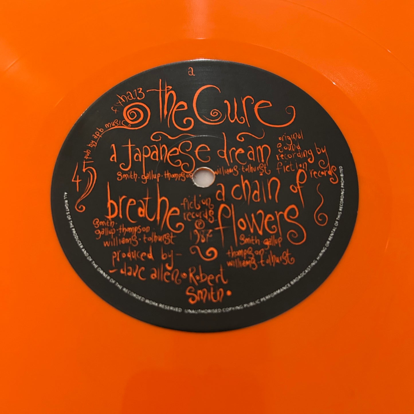 CURE = KISS ME KISS ME KISS ME (2LP+12 IN.) (UK 1987) (USED)