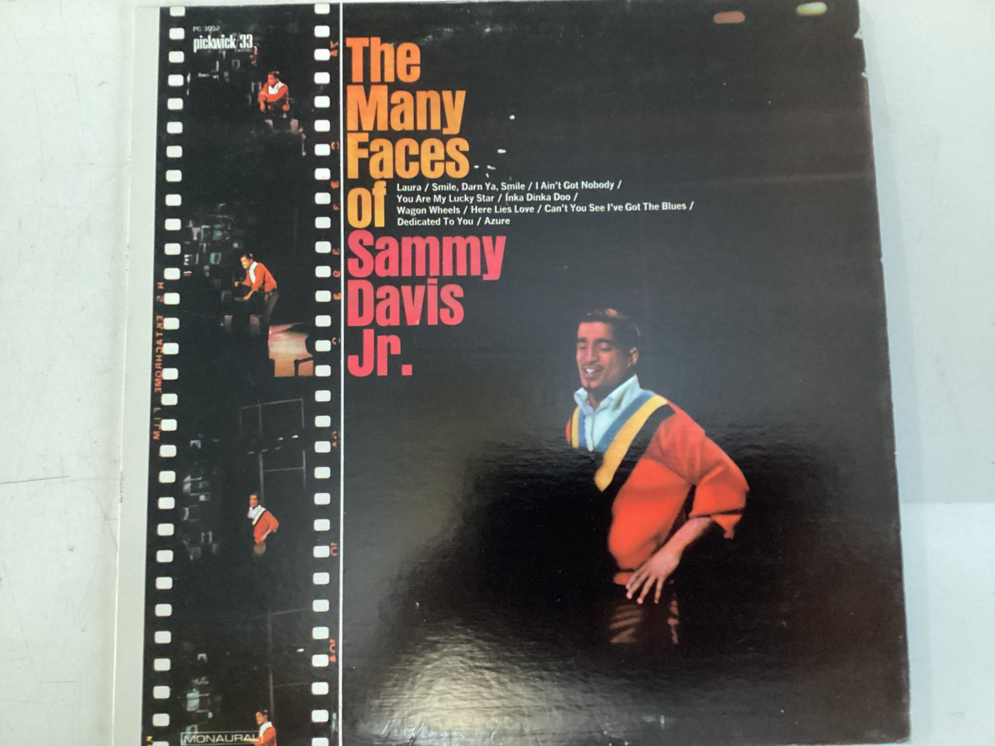 THE MANY FACES OF SAMMY DAVIS JR. = SELF TITLED (USA 1965) (USED)