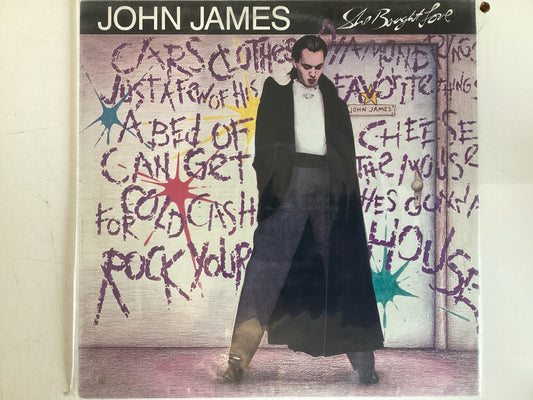 JAMES, JOHN = SHE BOUGHT LOVE (CDA 1988) (USED)
