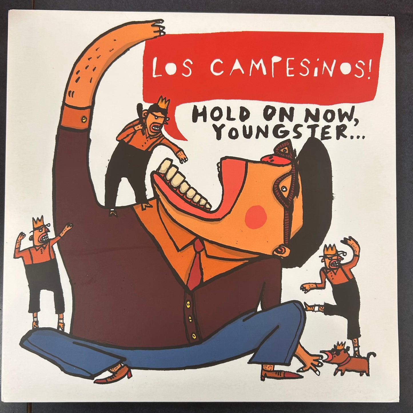 LOS CAMPESINOS! = HOLD ON NOW, YOUNGSTER... (UK 2008) (USED)