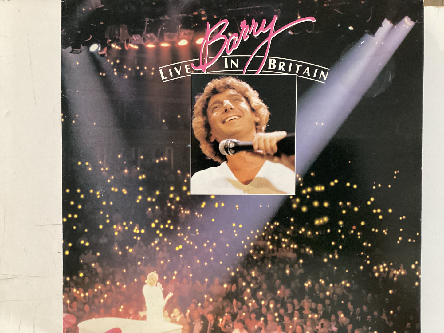 MANILOW, BARRY = LIVE IN BRITAIN (UK 1982) (USED)