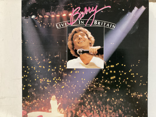 MANILOW, BARRY = LIVE IN BRITAIN (UK 1982) (USED)