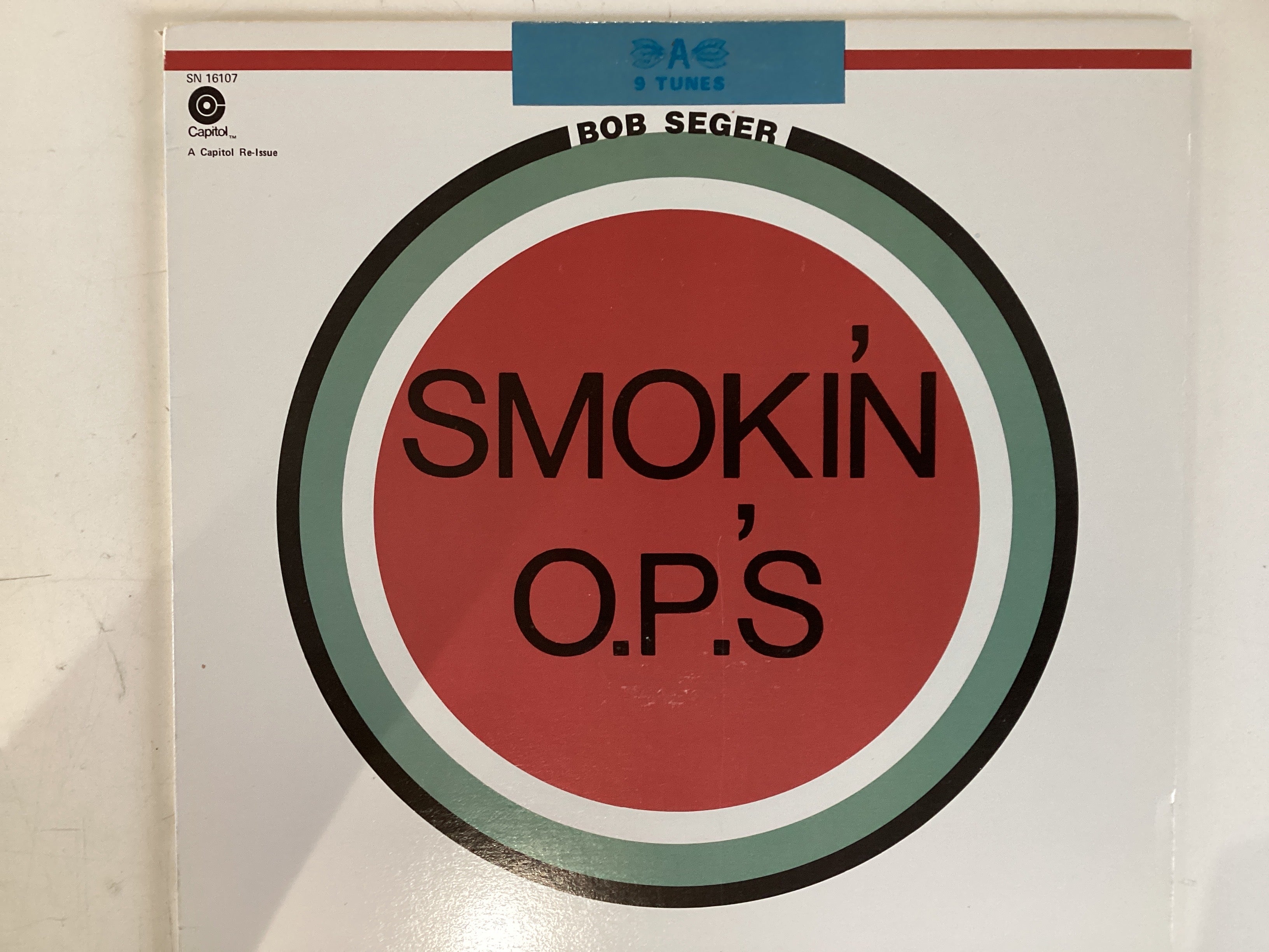 SEGER, BOB = SMOKIN’ O.P.S. (CDA 1970s REISSUE) (USED)