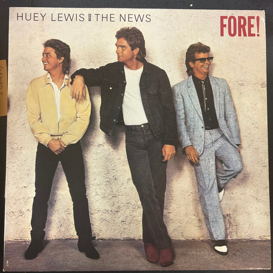 LEWIS, HUEY & THE NEWS = FORE! (CDN 1986) (USED)
