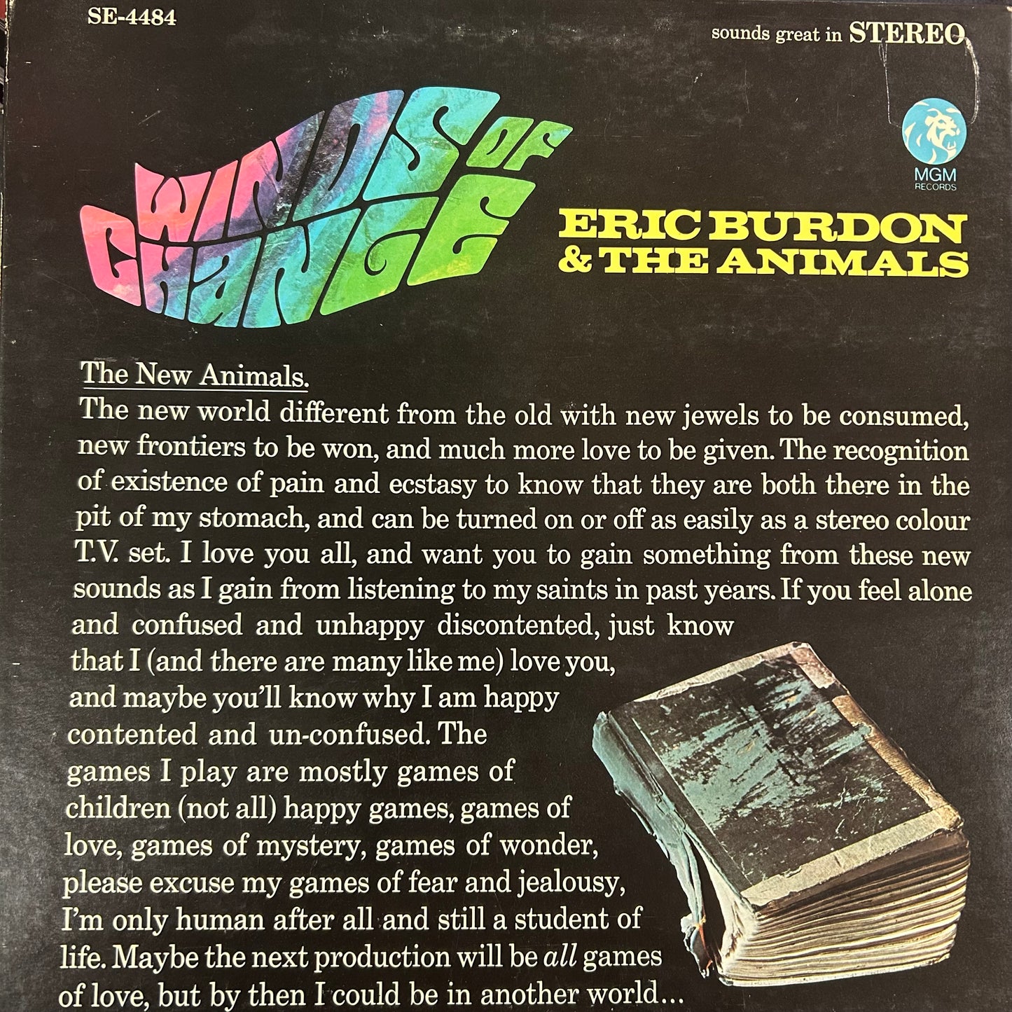 ANIMALS BURDON, ERIC = WINDS OF CHANGE (CDN 1967) (USED)