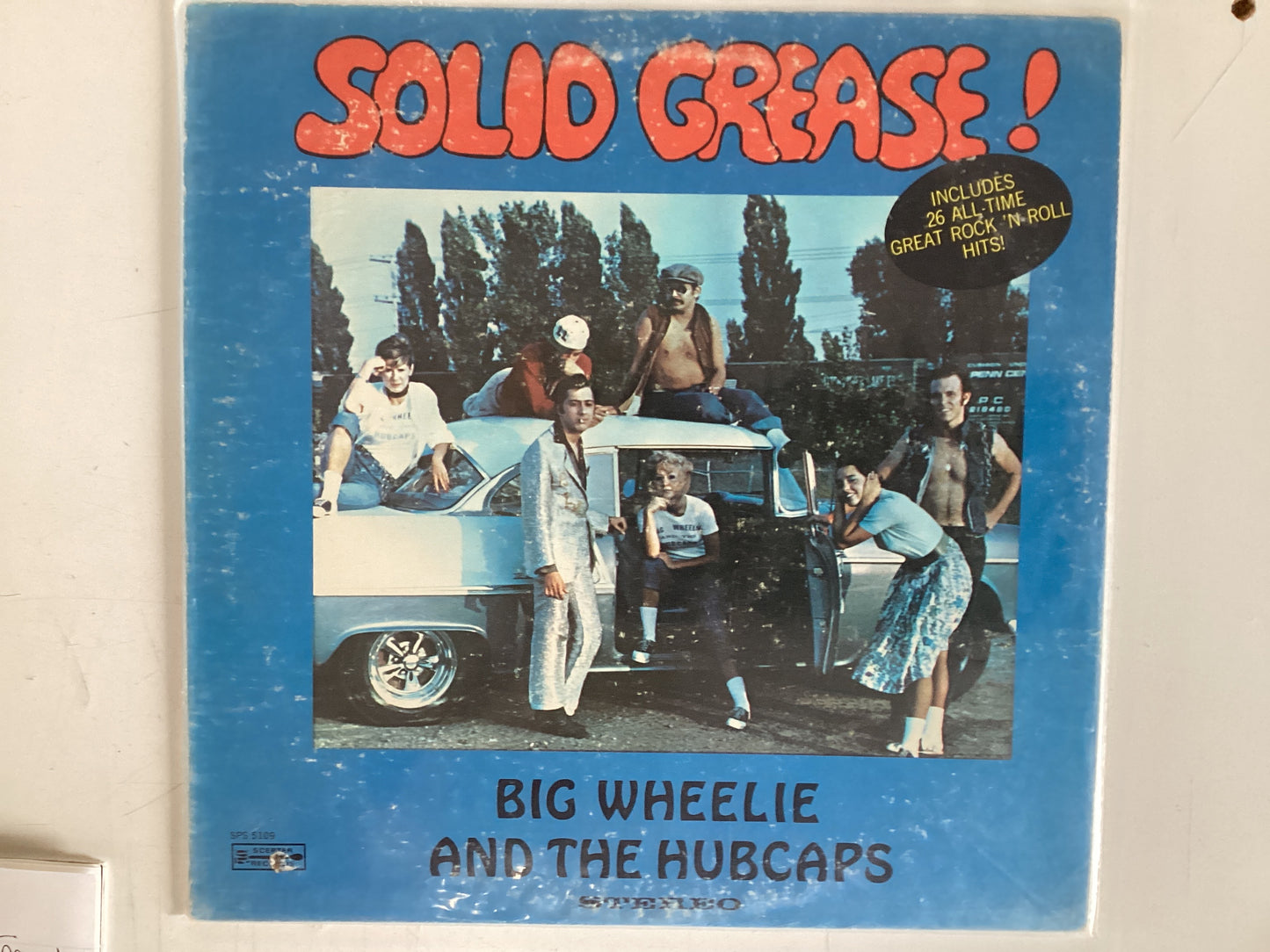 BIG WHEELIE AND THE HUBCAPS = SOLID GREASE (USA 1972) (USED)
