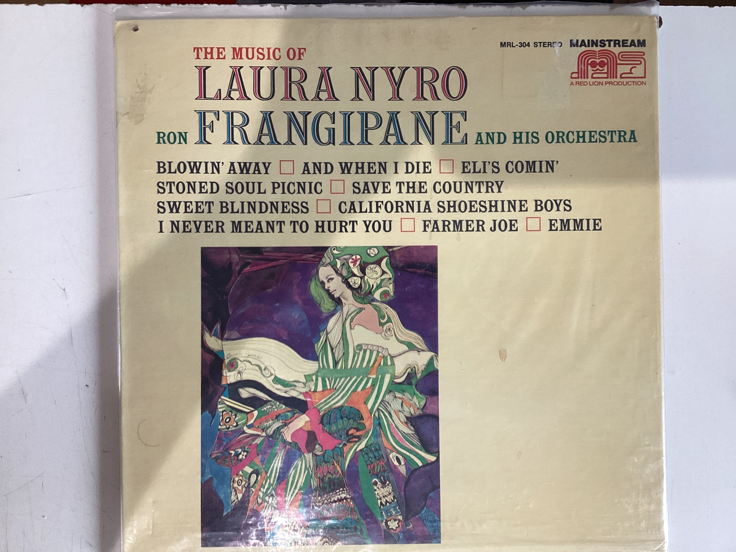 FRANGIPANE, RON = THE MUSIC OF LAURA NYRO (USA 1971) (USED)