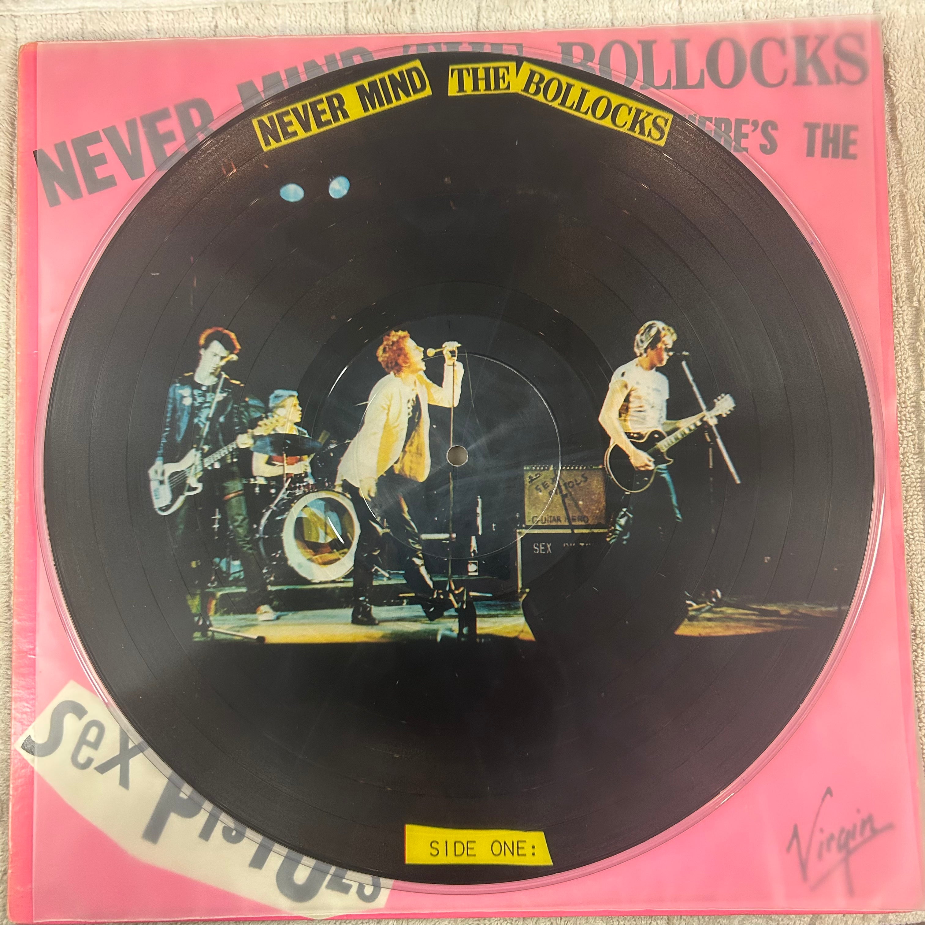 SEX PISTOLS = NEVER MIND THE BULLOCKS (PICTURE DISC) (UK 1978) (USED)